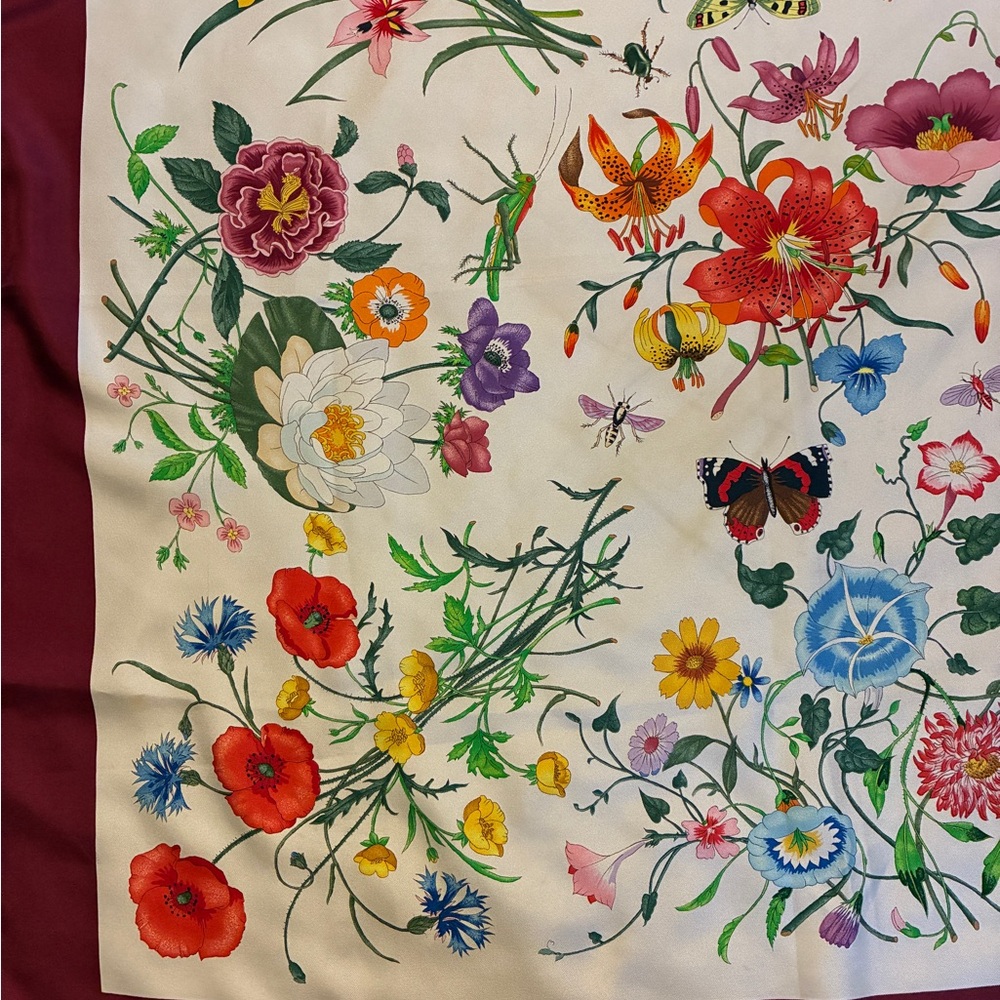 Gucci Vittorio Accornero Silk Scarf - Picture 3 of 13